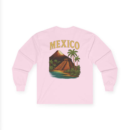 Echoes of México Retro Long Sleeve Tee