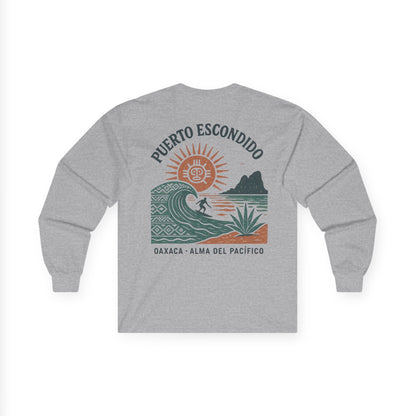 Escondido Retro Vibes Long Sleeve Tee Colored