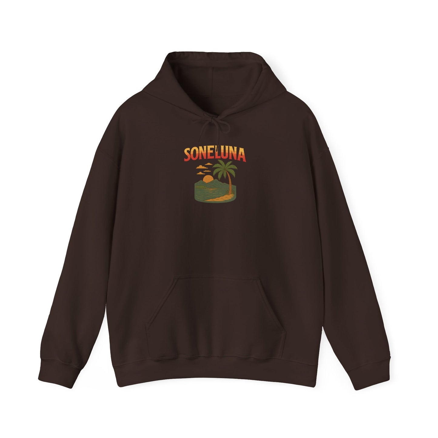 Puerto Rico Retro Sunset Hoodie