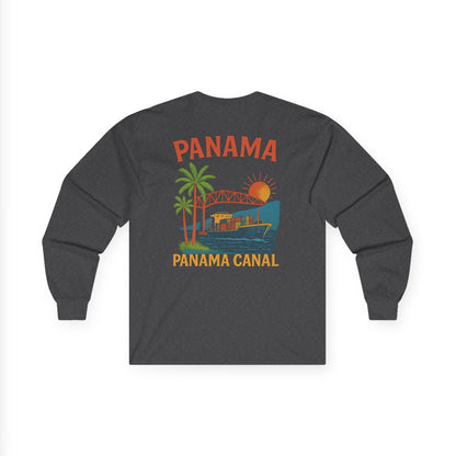 Panama 1980 Retro Long Sleeve Tee