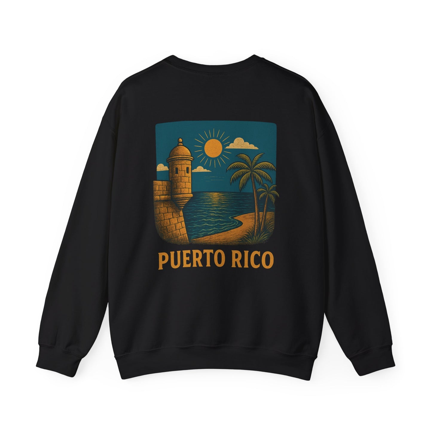 Puerto Rico Retro Sunset Sweatshirt