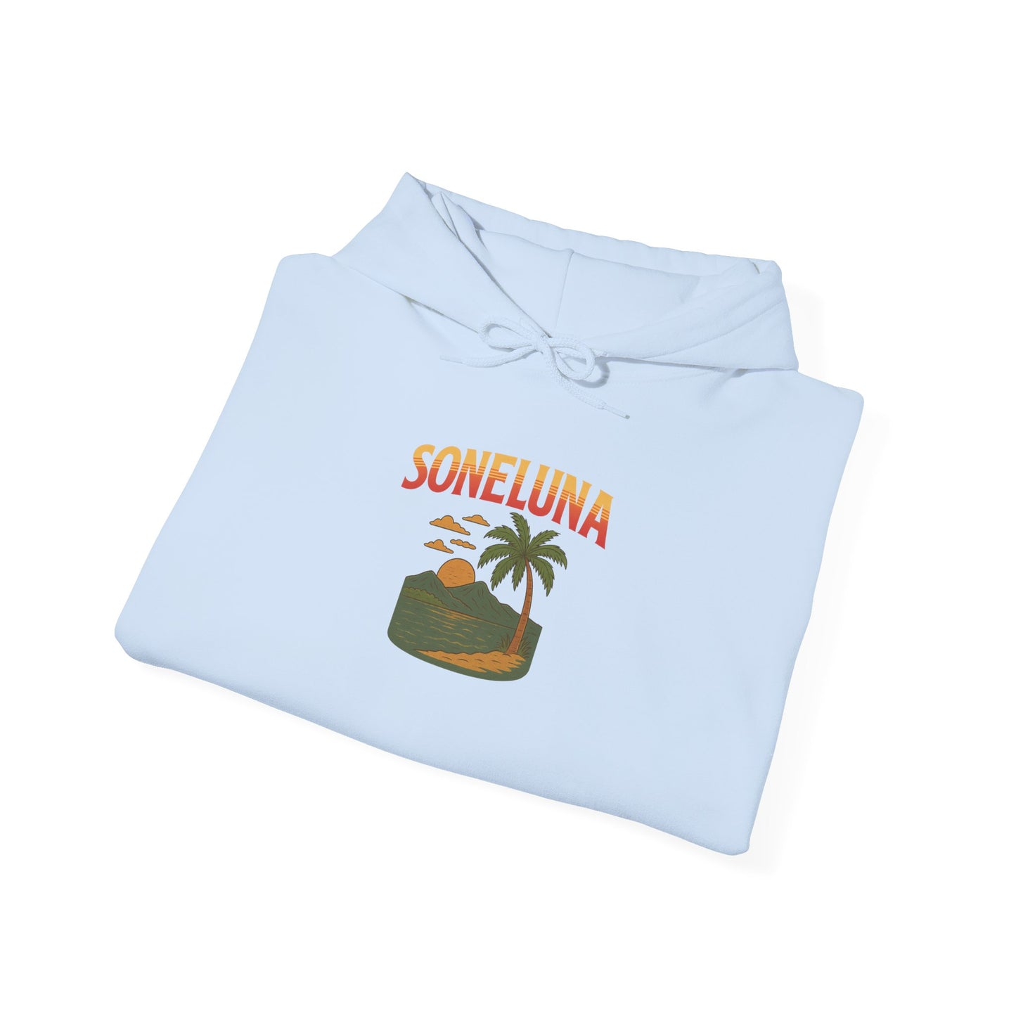 Puerto Rico Retro Sunset Hoodie