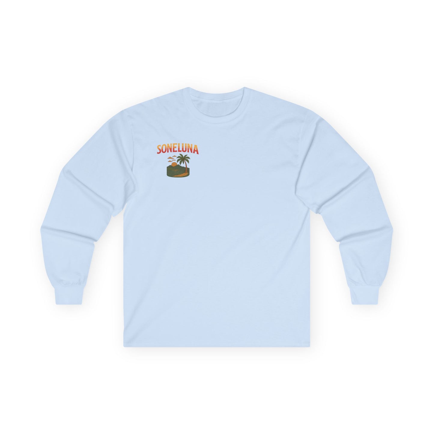 Puerto Rico Retro Sunset Long Sleeve Tee