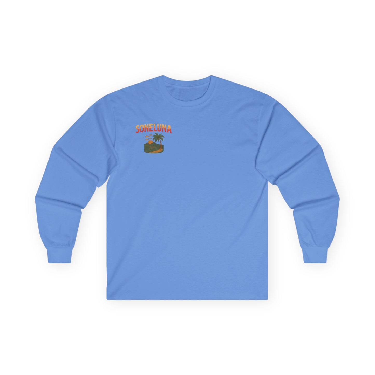 Puerto Rico Retro Sunset Long Sleeve Tee